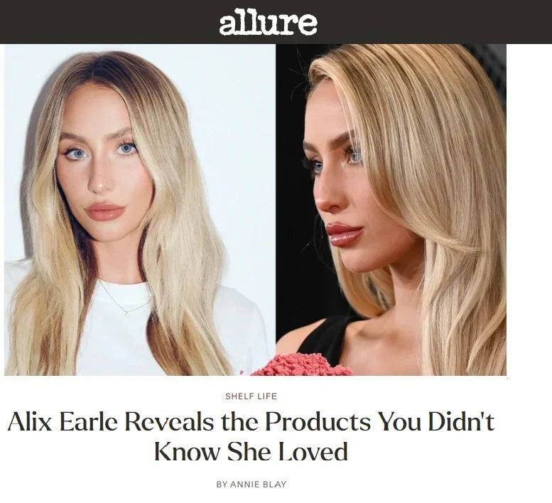 How did alix earle clear her acne