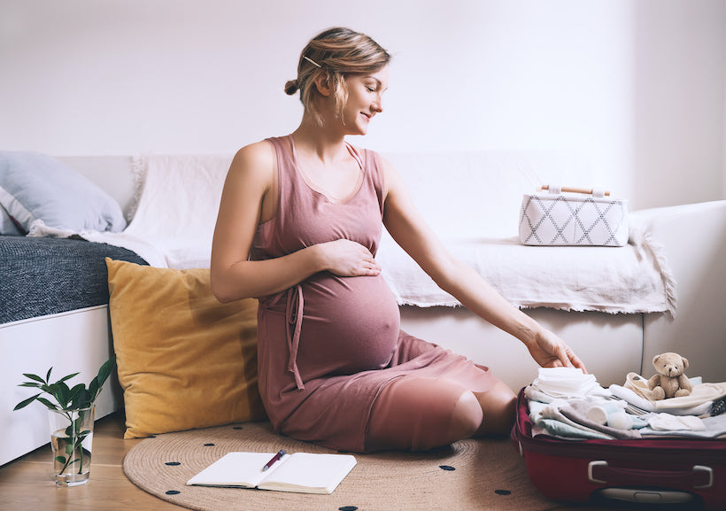 Post labor skincare. Nursing safe skincare