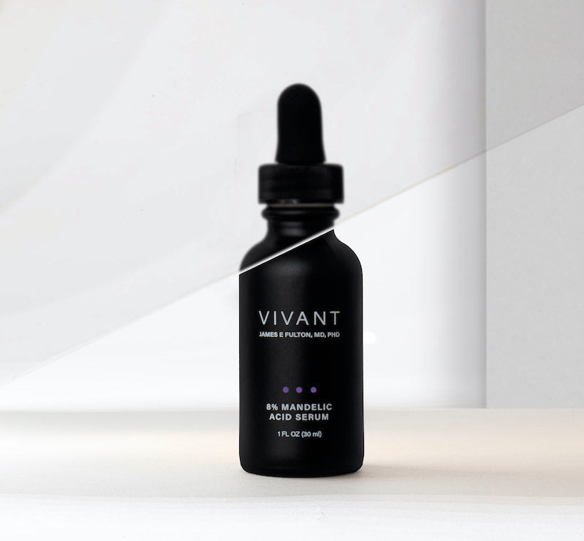 Mandleic Acid will help with skin texture