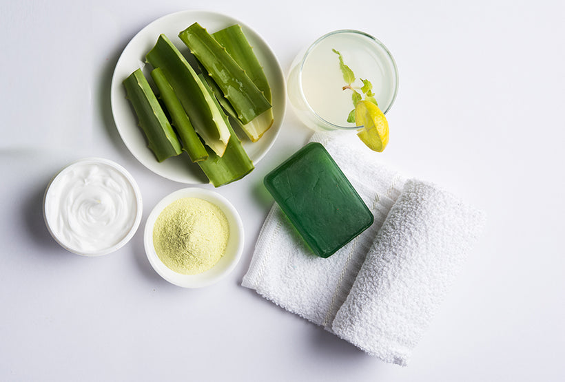 What helps calm down redness