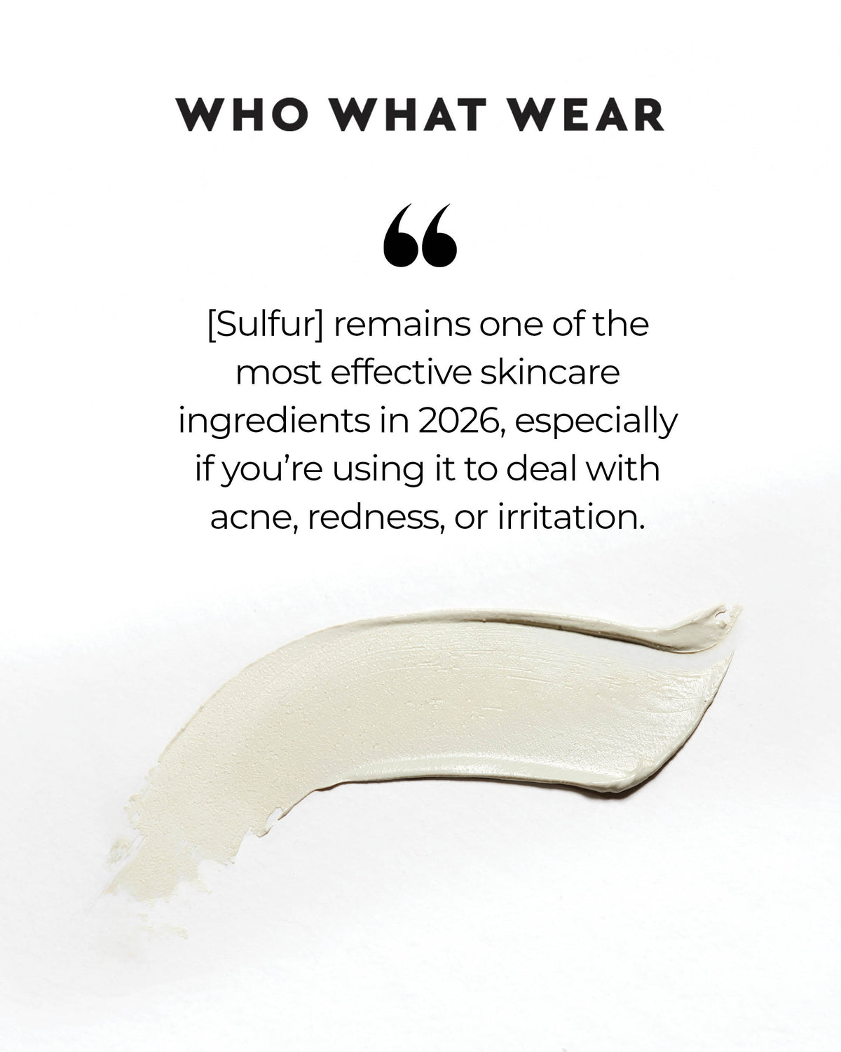 Sulfur Clay Mask Acne Treatment