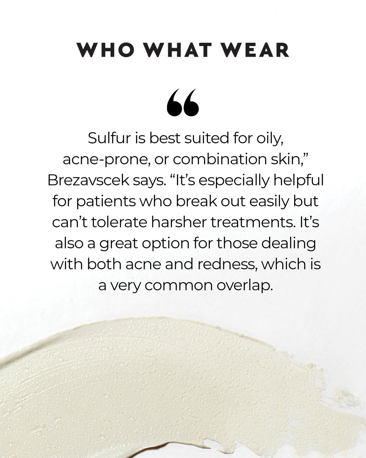 Sulfur Clay Mask Acne Treatment